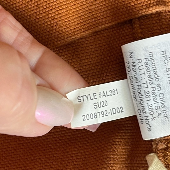 Madewell Button Snap Front A Line Mini Skirt Woman’s Sz 0 Pumpkin Spice Tan - Picture 8 of 9